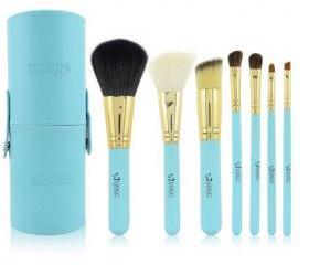 High Quality EMILY 7pcs/Set Support Portable Tongzhuang Multifunction Pen Holder Brush Sets Makeup Brushes - Blue