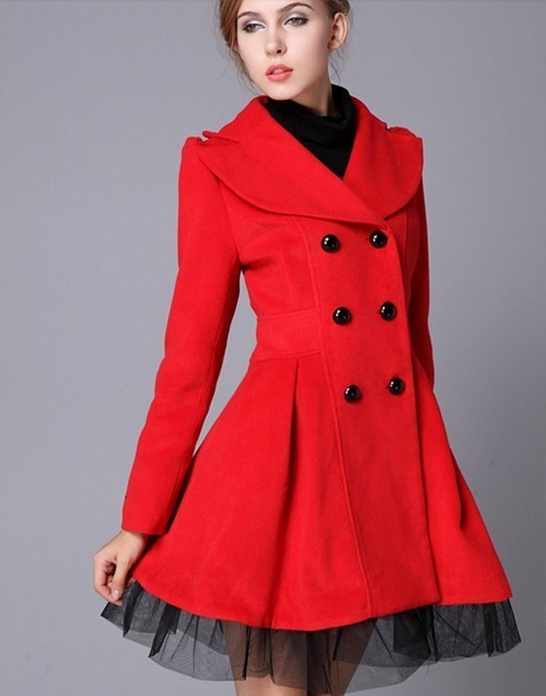 red jacket dresses