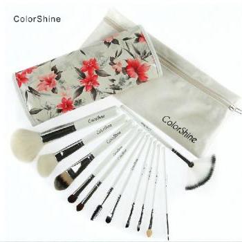 ColorShine High Quality 12 Pcs Makeup Brush Set Professional Makeup Tools