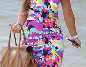 Designer Multicolored Sleeveless Round Neck Sheath Dress on Luulla